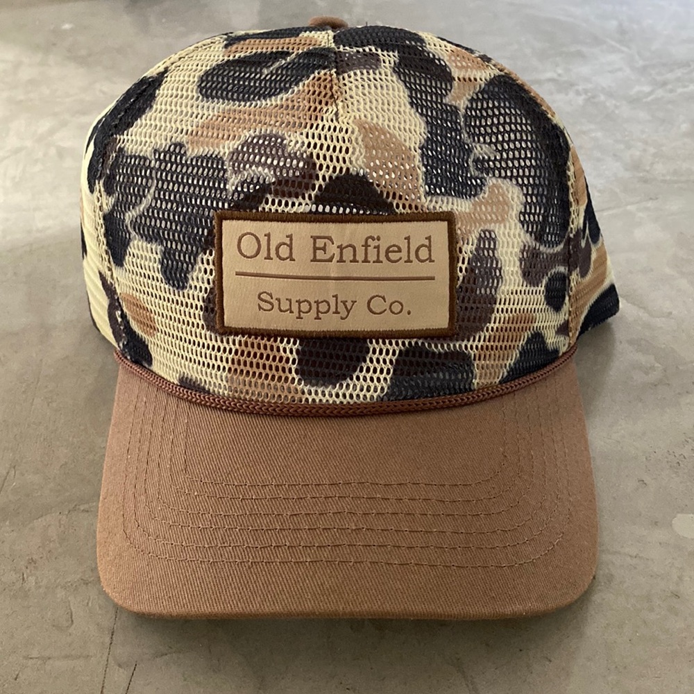 Old Enfield Supply Co. Vintage Style Retro Duck Camo Snapback Hat, OS